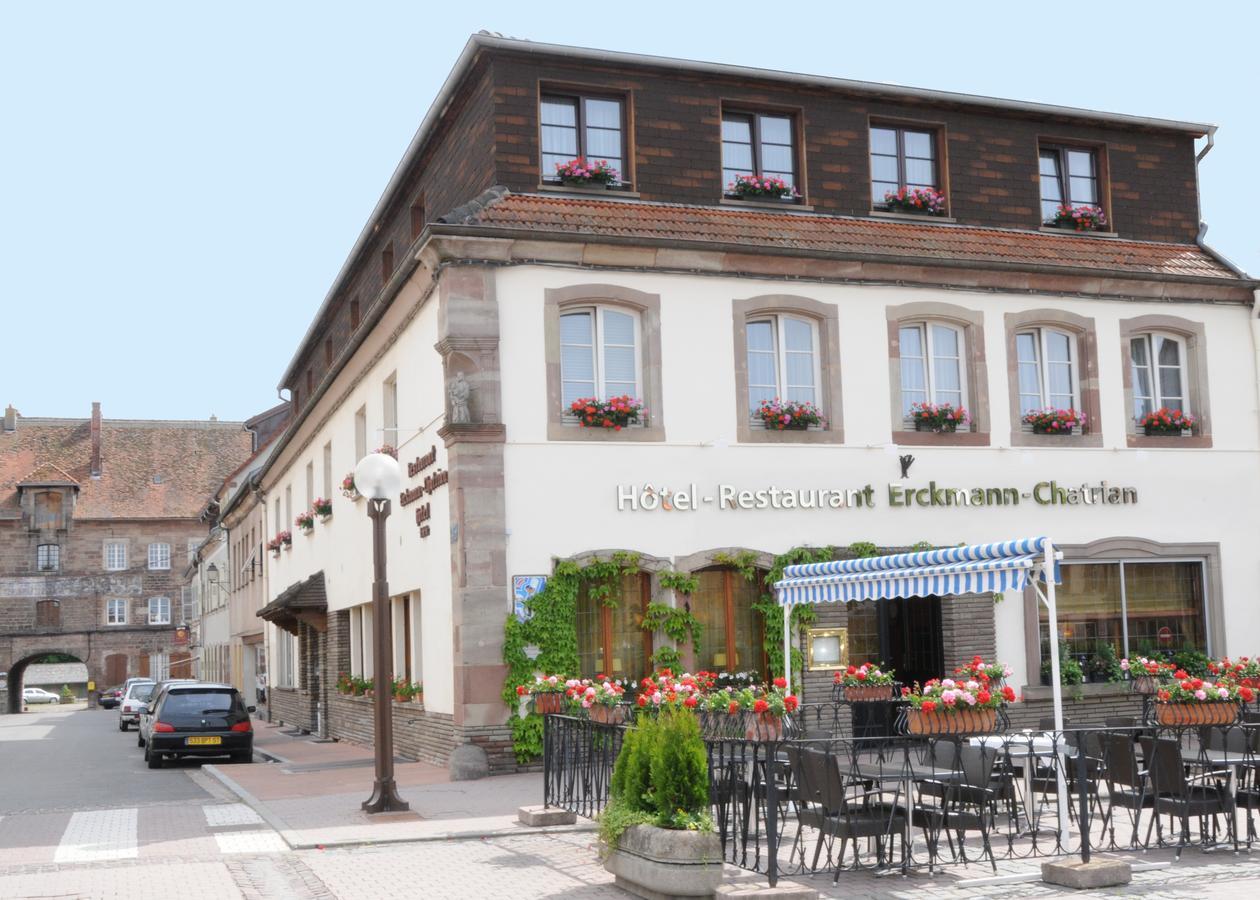 Hotel Restaurant Erckmann Chatrian Phalsbourg Luaran gambar